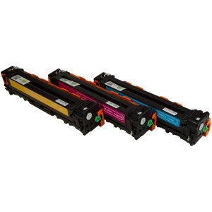 MultiPack HP CF373AM - kompatibilní toner HP 125A, barevný, 3x1400