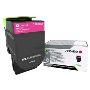 LEXMARK 71B0H30 - originální toner, purpurový, 3500 stran