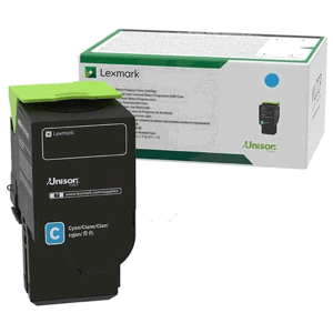 LEXMARK 78C0U20 - originální toner, azurový, 7000 stran