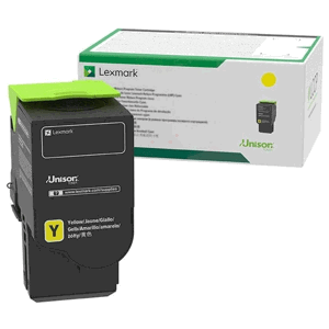 LEXMARK 78C0U40 - originální toner, žlutý, 7000 stran