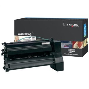 LEXMARK C782X2KG - originální toner, černý, 15000 stran