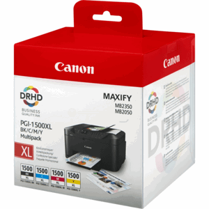 CANON PGI-1500-XL - originální cartridge, černá + barevná, 780 stran