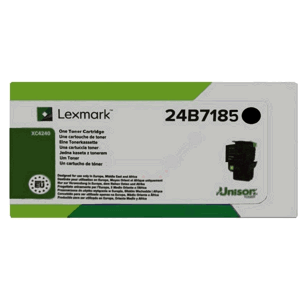 LEXMARK 24B7185 - originální toner, černý, 9000 stran