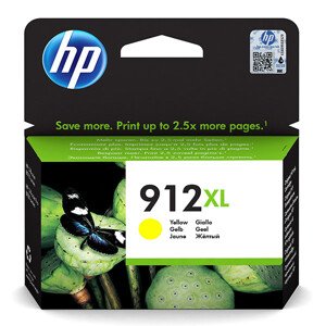 HP 3YL83AE - originální cartridge HP 912-XL, žlutá, 9ml