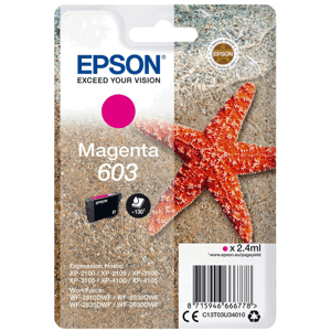 EPSON C13T03U34020 - originální cartridge, purpurová, 2,4ml