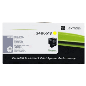 LEXMARK 24B6518 - originální toner, žlutý, 10000 stran