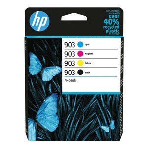 MultiPack HP 6ZC73AE - originální cartridge HP 903, černá + barevná, 1x8ml/3x4ml multipack