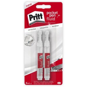 Korekční pero Pritt 8ml x 2ks v blistru