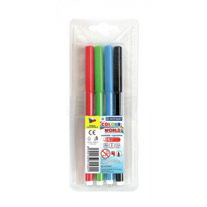 Popisovač Centropen 7550/4 4 barvy válcový hrot 1mm