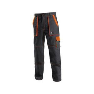Kalhoty do pasu CXS LUXY JOSEF, pánské, černo-oranžové, vel. 48