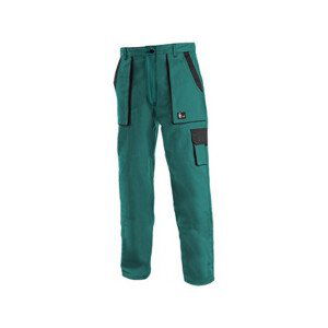Kalhoty do pasu CXS LUXY ELENA, dámské, zeleno-černé, vel. 54