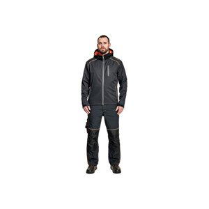 KNOXFIELD softshell bunda antr/žlutá 3XL