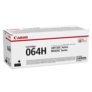 CANON 064H BK - originální toner, černý, 13400 stran