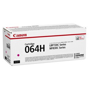 CANON 064H M - originální toner, purpurový, 10500 stran