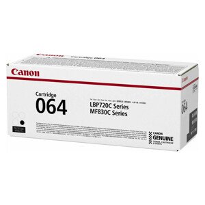 CANON 064 BK - originální toner, černý, 6000 stran