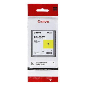 CANON PFI-030 Y - originální cartridge, žlutá, 55ml