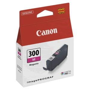 CANON PFI-300 M - originální cartridge, purpurová, 14,4ml