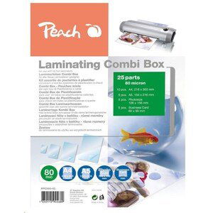 Peach Laminating Combi Box 25, PPC500-02