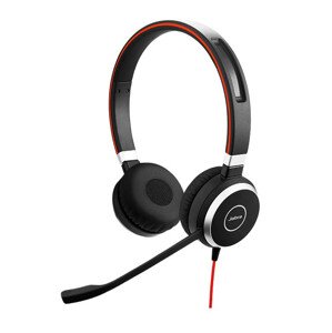 Jabra náhlavní souprava Evolve 40, stereo, USB-C + 3, 5 mm jack, MS