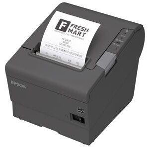 EPSON TM-T88V pokladní tiskárna, USB + serial, tmavá, se zdrojem