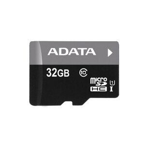 ADATA MicroSDHC karta 32GB UHS-I Class 10 + SD adaptér, Premier