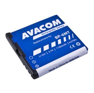 AVACOM baterie do mobilu Nokia E51, N81, N81 8GB, N82, Li-Ion 3, 6V 1100mAh (náhrada BP-6MT)