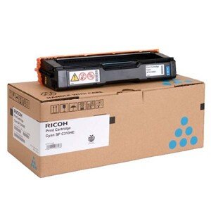 RICOH 406349 - originální toner, azurový, 2500 stran