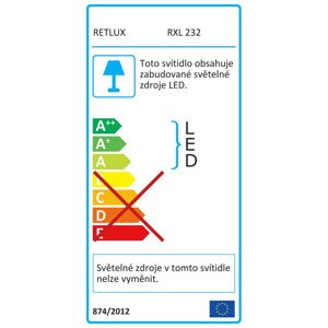 RXL 232 řet.p. 150LED 15+5m CW TM RETLUX