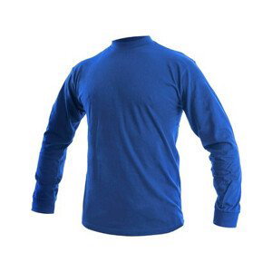 Tričko PETR, dlouhý rukáv, středně modré, vel. L