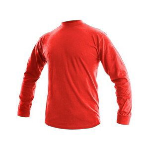 Tričko PETR, dlouhý rukáv, červené, vel. M