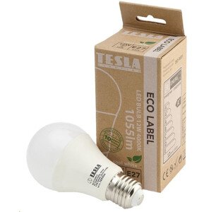 Tesla - LED žárovka BULB E27, 12W, 230V, 1055lm, 15 000h, 4000K studená bílá, 220°