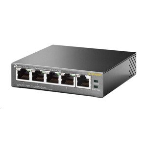 TP-Link switch TL-SG1005P (5xGbE, 4xPoE+, 65W, fanless)