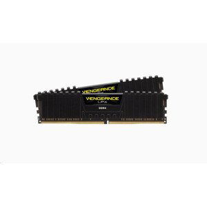 CORSAIR DIMM DDR4 16GB (Kit of 2) 2400MHz CL14 Vengeance LPX Černá