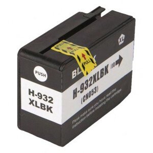 HP CN053AE - kompatibilní cartridge HP 932-XL, černá, 40ml