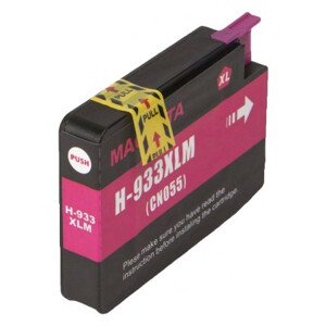 HP CN055AE - kompatibilní cartridge HP 933-XL, purpurová, 15ml