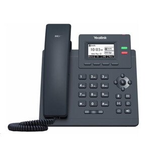 Yealink SIP-T31 IP telefon, 2, 3" 132x64 grafický, 2x RJ45 10/100, 2x SIP, s adaptérem