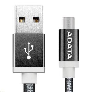 ADATA Micro USB kabel - USB A 2.0, 100cm, černý