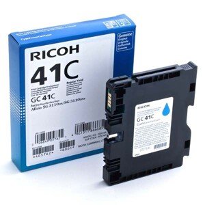 RICOH 405762 - originální cartridge, azurová, 2200 stran