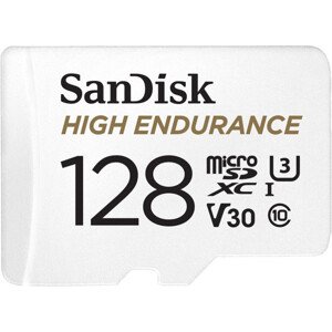 SanDisk High Endurance microSDXC 128GB + adaptér