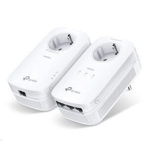 TP-Link TL-PA8033P KIT průchozí powerline set (AV1300, 3xGbE, 1xGbE, HomePlug AV2)