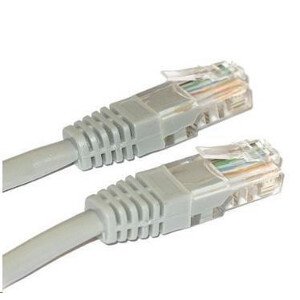 XtendLan patch kabel Cat6, UTP - 0, 10m, šedý (prodej po 10 ks)