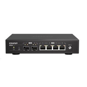 QNAP switch QSW-2104-2S (2x10GbE SFP+/4x2, 5GbE/12W)