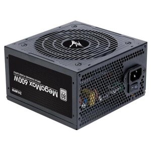 Zalman zdroj MegaMax ZM600-TXII 600W, ATX, aktivní PFC, 120mm ventilátor, 80PLUS