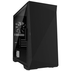 Zalman case minitower Z1 Iceberg černá, bez zdroje, ATX, 3x 120mm ventilátor, 1x USB 2.0, 2x USB 3.0, průhledná bočnice