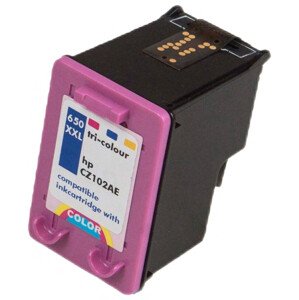 HP CZ102AE - kompatibilní cartridge HP 650-XXL, barevná, 14ml