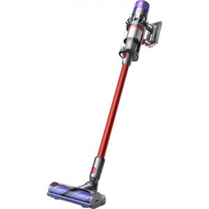 Dyson V11 Absolute Extra (2022) akumulátorový vysavač, Li-Ion baterie, HEPA filtr, sběrná nádoba, červený