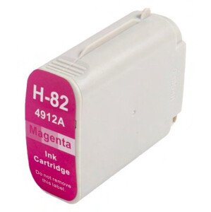 HP C4912AE - kompatibilní cartridge HP 82, purpurová, 69ml