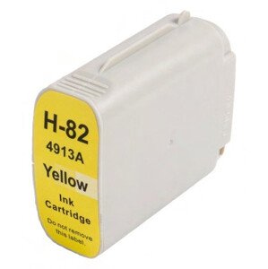 HP C4913AE - kompatibilní cartridge HP 82, žlutá, 69ml