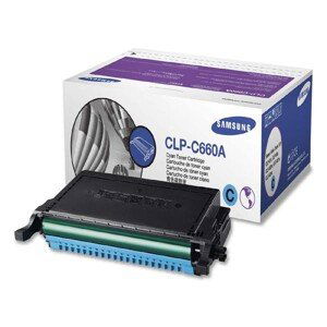 SAMSUNG CLP-C660A - originální toner, azurový, 2000 stran