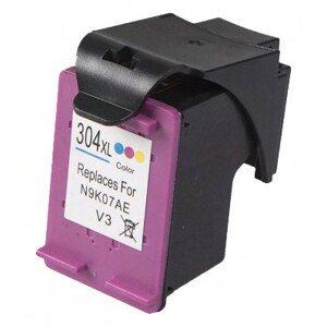 HP N9K07AE - kompatibilní cartridge HP 304-XL, barevná, 18ml